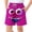 Red4, variant on Xuhomer Summer Swim Trunks for Boys Teens Funny Emoji Print Drawstring Elastic Waist Beach Shorts Casual Loose Vacation Bathing Suit 6-15T