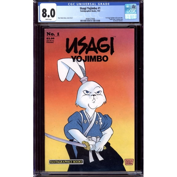 Usagi Yojimbo #1 - CGC 8 Comic Book