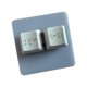 thumbnail image 1 of Teclado de 2 teclas para juegos de PC, teclado mecánico mini profesional USB, 2 blanco, 1 of 9