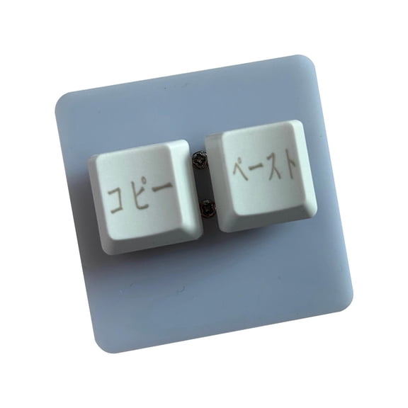 Colcolo 2 Keys Copy Paste Keyboard 2 Key Programming Keyboard Mechanical Gaming Keyboard white