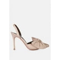 thumbnail image 6 of Smitten Bow Stiletto Heel Slingback Sandals, 6 of 10