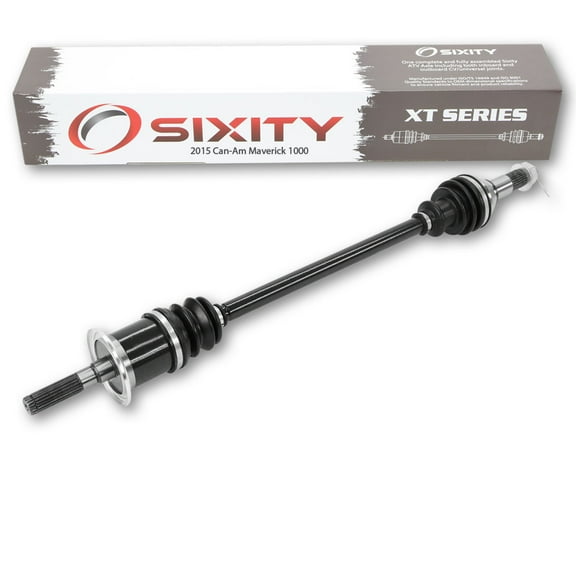 Sixity XT Front Right Axle compatible with Can-Am Maverick 1000 2015 - MAX 1000 STD XRS DPS 4X4