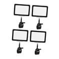 thumbnail image 4 of GUOOL 4 Pcs Pinces Porte-Enseignes Protecteur de Cartes Réutilisable Pivotant Étiquettes de Prix Pinces Double Tête pour Expositions Magasins Menu Noir, 4 of 9