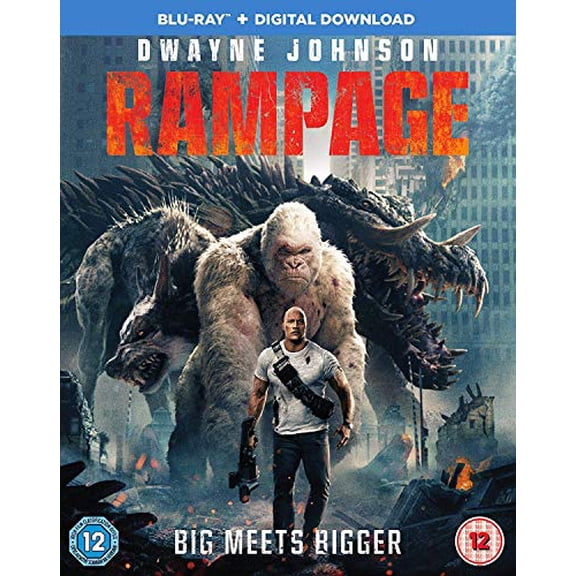 Rampage (Blu-ray) Breanne Hill Demetrius Grosse Dwayne "The Rock" Johnson Jason Liles PJ Byrne