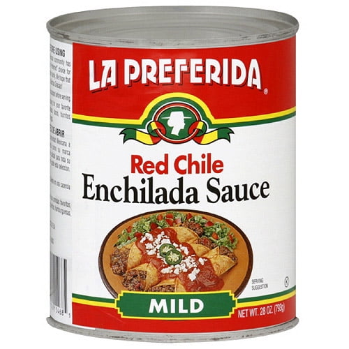 La Preferida Enchiladas Chile Rojo, 28 oz (Pack of 12)