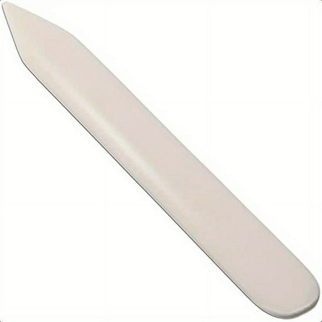HLONK VENCINK Genuine Bone Folder Scoring Folding Creasing Origami Paper Creaser Crafting Tool for DIY Handmade Leather Burnishing Bookbinding Scrapbooking Paper Cards Crafts 100% Cattle