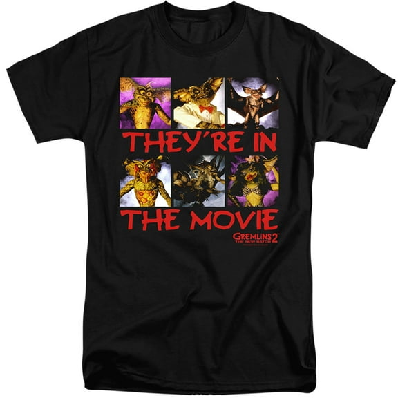 Gremlins 2 - In The Movie - Tall Fit Short Sleeve Shirt - X-Large