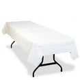 thumbnail image 1 of Tablemate PT549WH Table Set Poly Tissue Table Cover  54 x 108  White  Six per Pack, 1 of 2