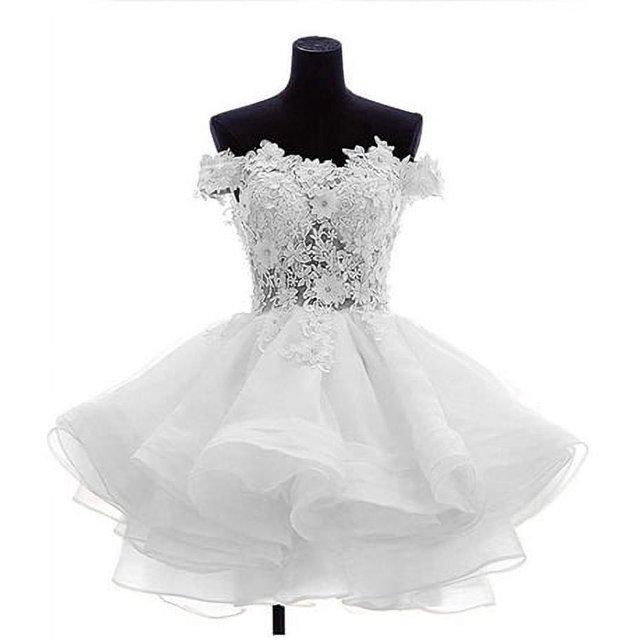 Personalizado encima de Mini vestidos cortos de graduación cariño apliques Organza regreso a casa graduación vestido de fiesta Formal batas de velada
