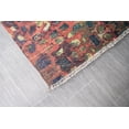 thumbnail image 4 of Multicolor Printed 5x7' Modern Abstract Wool Area Rug for Living Room & Bedroom Soft Handmade Indoor Non Slip Rugs by Mystiquedecors, 4 of 7