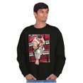 thumbnail image 5 of Street Fighter Ryu Video Game Drip Sweatshirt for Men or Women Brisco Brands S, 5 of 6