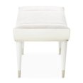 thumbnail image 3 of La Marisia Chenille Accent Bench - Tranquil/Creamy Pearl, 3 of 7