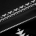 thumbnail image 5 of Erosebridal Bohemian Aztec Black Out Curtains,Boho Tribal Exotic Style Curtains Pack of 2 (42x63 Each) For Men Women,Black White, 5 of 7