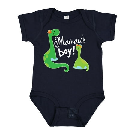 

Inktastic Mamaws Boy Grandson Gift Dinosaur Gift Baby Boy Bodysuit