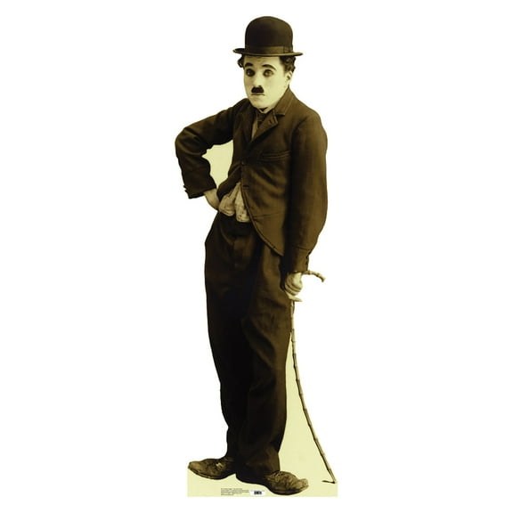 Advanced Graphics Lifesize Wall Decor Cardboard Standup Poster Charlie Chaplin - Tramp 2