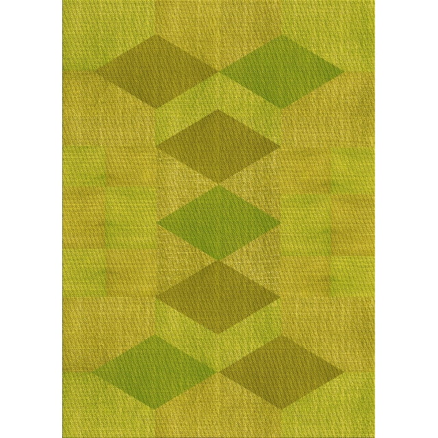 Ahgly Company Machine Washable Indoor Rectangle Transitional Dark Golden Rod Brown Area Rugs, 2' x 4'