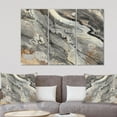 thumbnail image 2 of Designart Fire and Ice Minerals II Canvas Wall Art, 2 of 2