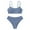z250220-4-Blue, variant on LUOGENLI Swimsuit Girls Swimsuits Size 10-12 with Bra Pad 1 Piece Black Toddler Girls Swimwear Set 3 Piece Adjustable Strap Swimsuit with Bikini Bottoms for Baby Girls Black 10-11