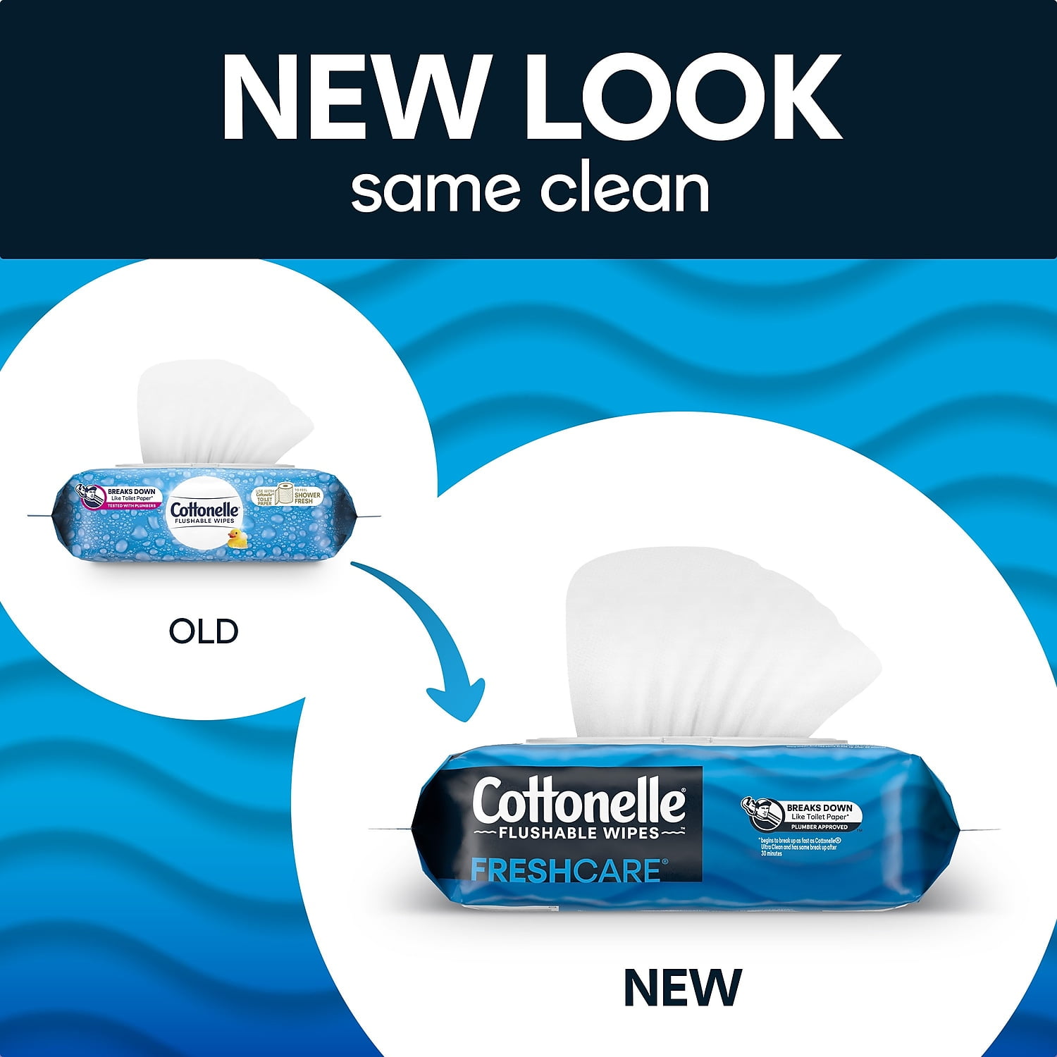 Cottonelle Flushable Toilet Paper Wipe White 42 Sheets/Pack 8 Packs/Carton (51826)