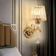 thumbnail image 3 of Aplique de Luz de pared Zulema LED color oro, 3 of 8