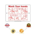 thumbnail image 5 of Regularly Wash Your Hands With Soap Quarantine Disease Office Notice Outdoor Display Health and Safety Novelty Aluminum Metal Sign 18"x24", 5 of 5