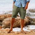 thumbnail image 2 of Mens Cargo Pants Shorts Cargo Pants With Stretch Solid Army Green Xl, 2 of 5