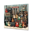thumbnail image 2 of Designart "Rural Melodies Jukebox Jamboree Shades of Grey" Jukeboxes Metal Wall Art, Grey Metal Wall Decor, Modern Metal Art Decor For Entryway - 29x29 Inch, 2 of 6