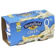 Stonyfield Oikos Vanilla 4oz 4-pack