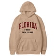 thumbnail image 4 of DHFJKG Hoodies For Women, Florida Shirt, Long Sleeve Oversized Sweatshirts, Casual Drawstring Hooded Fall Pullover, 4 of 4