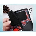 thumbnail image 5 of Waterproof Boys Snow Boots Hook and Loop Faux Fur Lined Anti-Slip Winter Warm Booties, 5 of 9