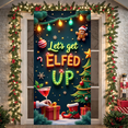 thumbnail image 3 of Colorful Design Christmas Banner Festive Decoration Holiday Backdrop Creative Artwork Party Atmosphere Graphic for Christmas Party Home Decoration Holiday Event, 3 of 9