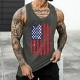 thumbnail image 2 of Eashery Vest T Shirt Men Sports Fitness T Shirt Summer Casual Vests for Men Dark Gray Medium, 2 of 4