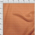 thumbnail image 2 of oneOone Cotton Poplin Twill Orange Fabric Geometric Bandhani Craft Projects Decor Fabric Printed By The Yard 56 Inches Wide, 2 of 4