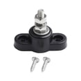 thumbnail image 3 of Battery Terminal Block 12V 24V Safety Red And Black Power Stud Battery Terminal M6-Black, 3 of 10