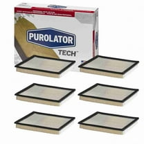 6 pc Purolator TECH TA44727 Air Filters for 16546-7S000 26213 323 33-2048 33-2139 36213 4213 46213 53007386 53030688 61946213 6213 66123 66213 7440 88213 94213 A-74A40 A1267C A1280C A245 A44727 A4727