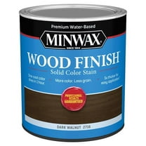 Minwax 1035847 Wood Finish Water - Based Solid Water-Based Wood Stain, Dark Walnut - Pack of 4