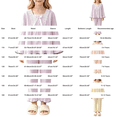 thumbnail image 4 of YunPes Girls Cute Loungewear Set Lace Trim Square-Neck Bubble Crinkle Blouse and Ruffle Pants Kids Soft Lightweight Spring Fall Outfits, 4 of 6