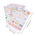 thumbnail image 2 of Moluckfu 2Ud Stickers De PVC Surtidos Transparentes Para Planificadores Calendarios Y Álbumes, 2 of 5