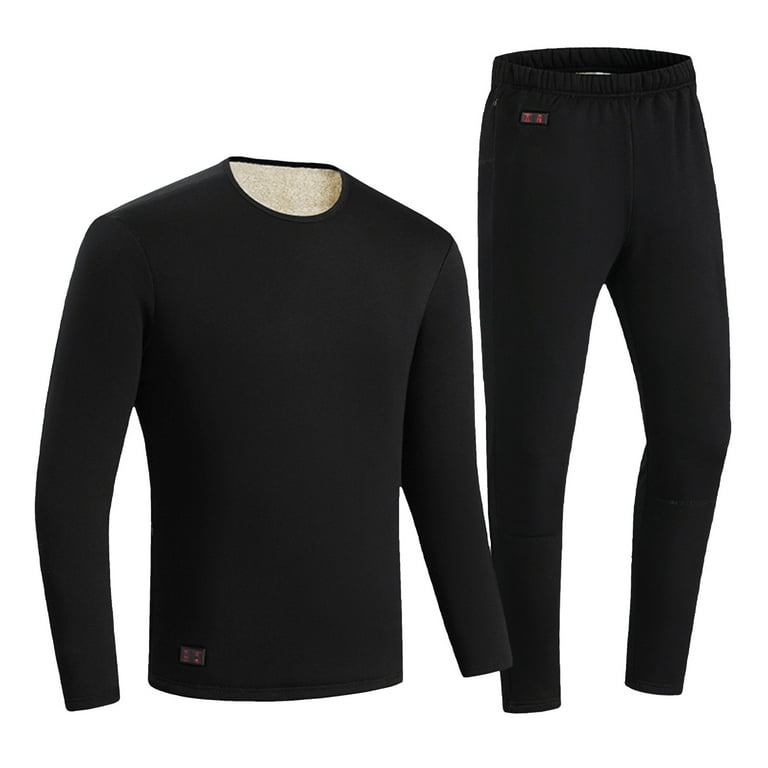 Zedker Long Johns For Men Outdoor Warm Clothing Heated For Riding