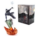 thumbnail image 2 of Figura de Spiderman para niños, escena de batalla de película, modelo de acción, adorno, héroe de los Vengadores de Marvel, negro, Venom, Spiderman, juguete de escritorio, regalo, 2 of 5