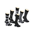 thumbnail image 2 of Mio Marino Mens Dress Socks - Moisture Control - Everyday Crew Socks - 6 Pack, 2 of 6