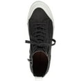 thumbnail image 4 of Lucky Brand Eisley Black Round Toe Lace Up High Top Sneaker Hiker Combat Boots (Black, 6.5), 4 of 5