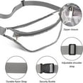 thumbnail image 3 of GEZHEN Waist Bag Clear Fanny Pack Women Small Clear Waist Bag Cute Waist Pack with Adjustable Strap Clear Bag Stadium Approved Shoulder Bag, 3 of 3