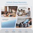 thumbnail image 2 of Foam Roller EVA Solid Yoga Column Pilates Stick Lightweight Muscle Massage Roller 12in for Back Legs Body Recovery by MPOISVA, 2 of 8