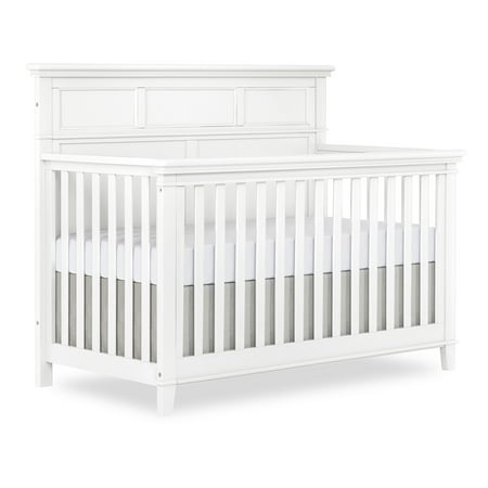 UPC: 0811048034588 | Dream On Me Blue Ridge 4 in 1 Convertible Crib in White  Three Mattress Height Settings