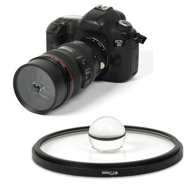 Filtro de bola de cristal Lente de bola de cristal para fotografía de bola de cristal de 77 mm para cámara de fotos