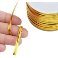 thumbnail image 3 of 100 Yards Holographic Metal Twist Ties Gold Plastic Wire Twist Ties Wrapping Ribbon Decoration Supplies, 3 of 9