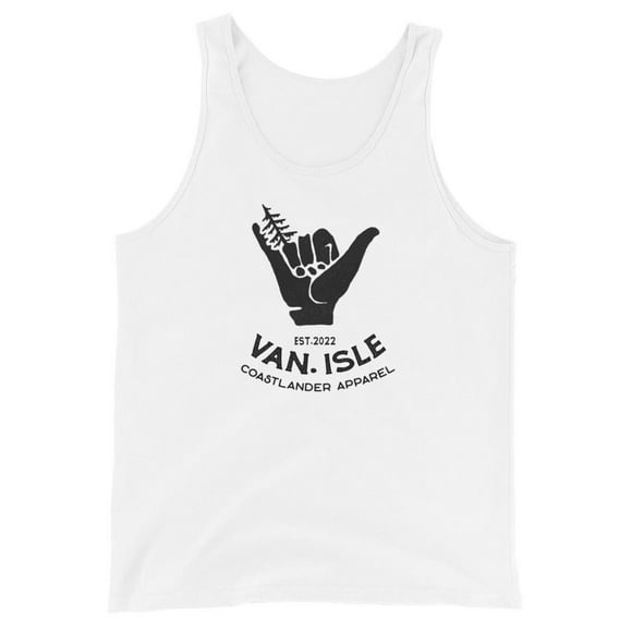 Hang Loose - Boom Shaka Laka - Van Isle Surfer Design - Unisex Tank Top