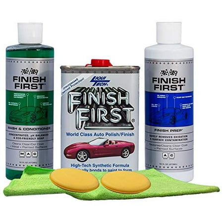 Base Prep Wax - Finish First Wash, Prep & Wax Kit