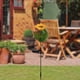 thumbnail image 5 of Luz de de jardín solar LED, luz floral impermeable, para jardín, patio al , luz de paisaje, encendido / apagado automático, luz de shamjiam Luz de estaca decorativa, 5 of 8
